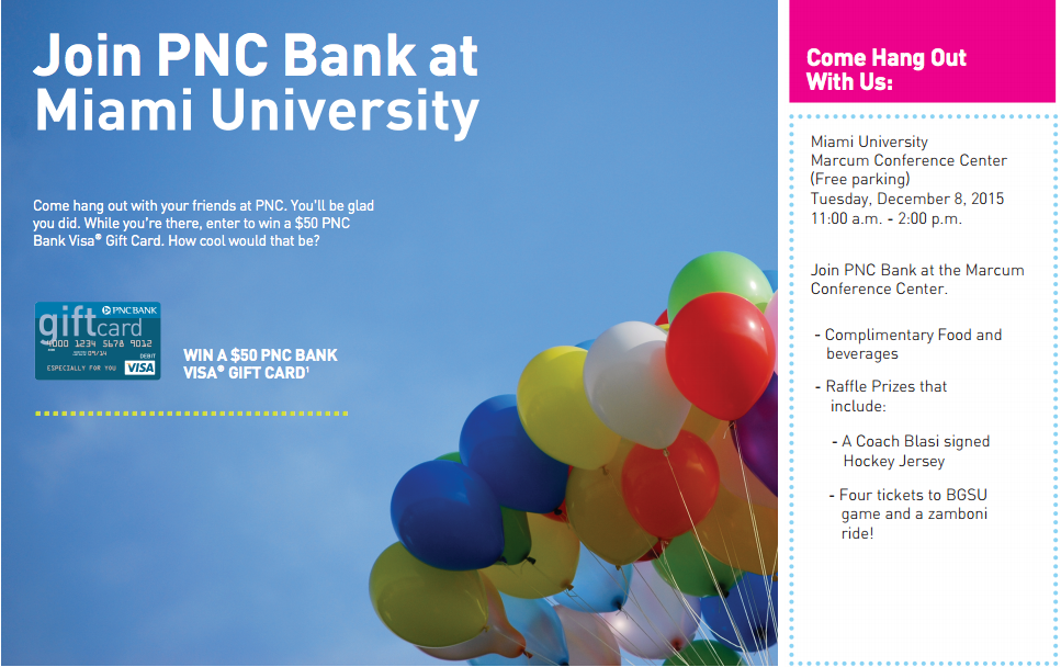 PNC Bank invitation